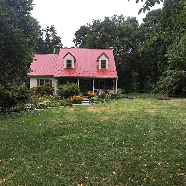 Red Metal Roofing Roof in Lancaster, PA